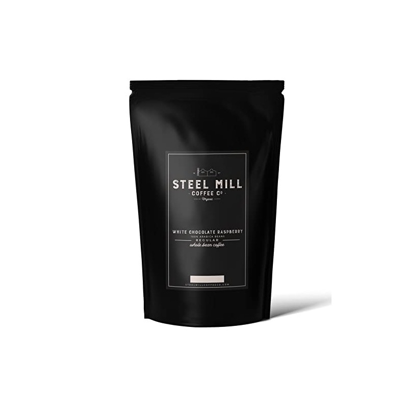 Steel Mill Coffee Co. White Chocolate Raspberry Truffle Flavored Coffee