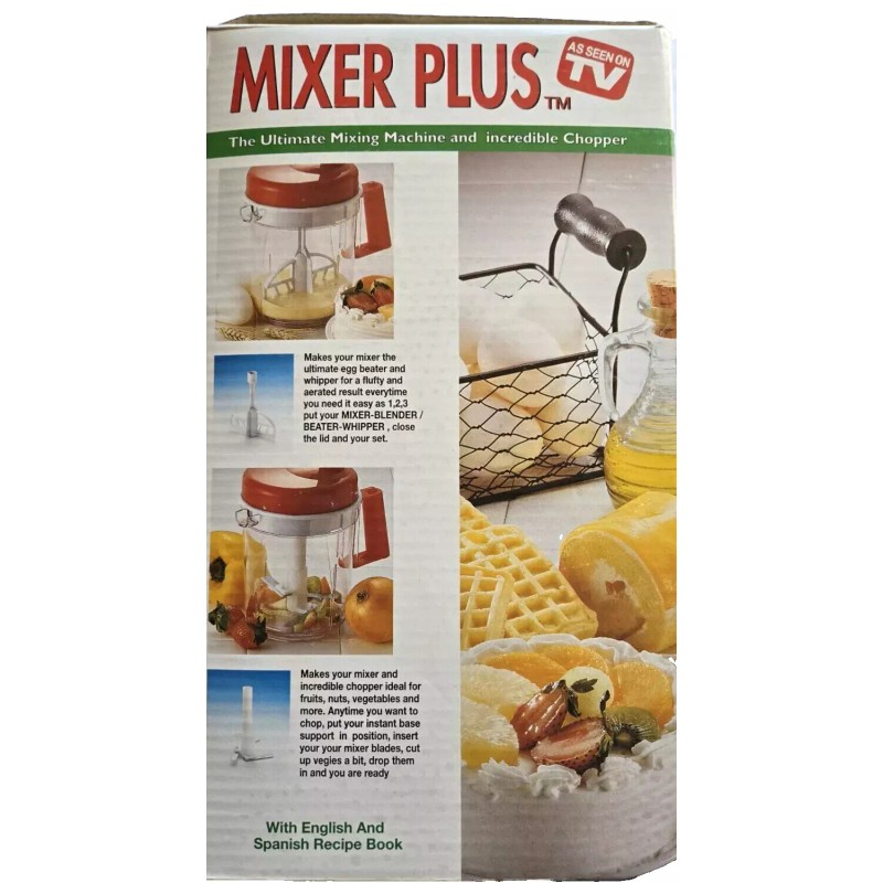 Kitchen + Home Mixer Plus As Seen On TV Mixes