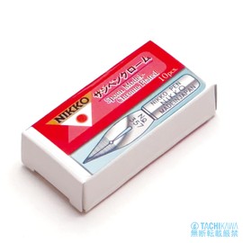 Tachikawa Pin Seisakusho Nikko Nib N-Sajichrome N357C-10 Pack Black