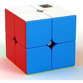 Bokefenuo Moyu Meilong Speed Cube 2x2 Stickerless MoFang Jiaoshi Meilong Puzzle 2x2x2 Toys for Kids Magic Cube