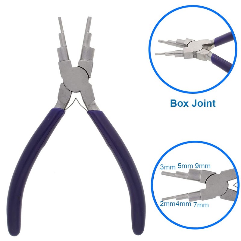 MMOBIEL Jewelry Making Wire Bending Pliers 2-9mm 6 Size Loops