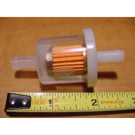 Jurassic Classic Auto Parts Clear Inline Gas Fuel Filter 1/4 6mm 7mm Minibike Dirt Bike Scooter GoKart Moped