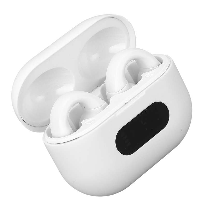 Bone Conduction Bluetooth Earbuds Active Noise Cancellation Lightweight Stereo Open