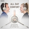 Wireless Headset, Bluetooth Headphones with Microphone Noise Canceling & USB