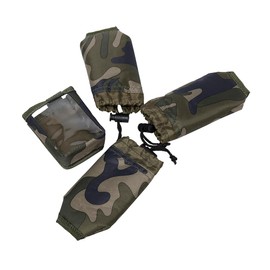 Prologic Fulcrum RMX-Pro Alarm & Receiver Padded Pouch Set 3+1 - Bite Alarm Bag, Bag for Carp Bite Alarm