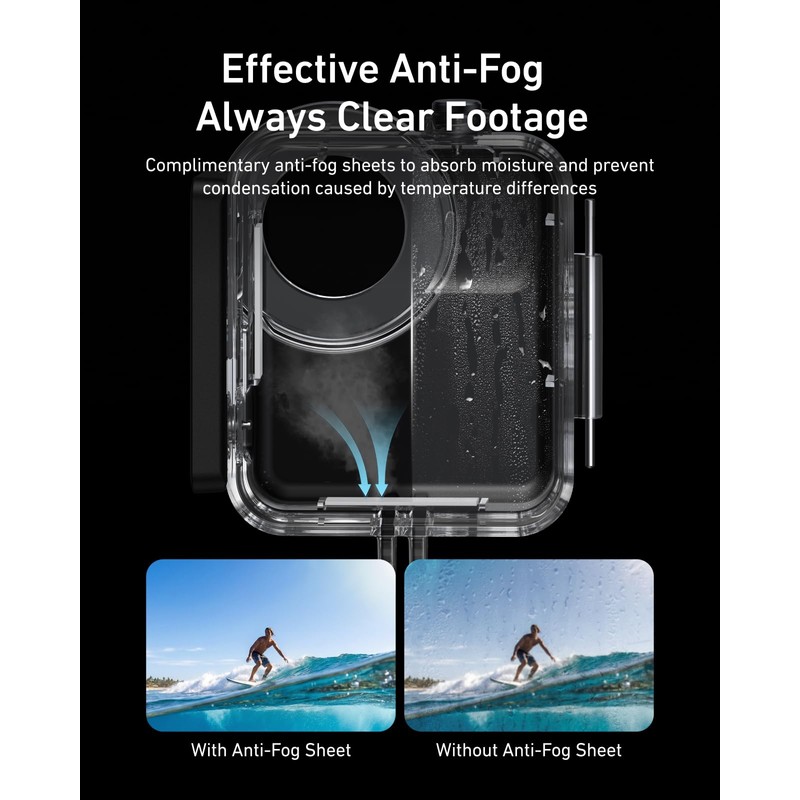 TELESIN Waterproof Protective Case for DJI Osmo Nano/Xtra Atto