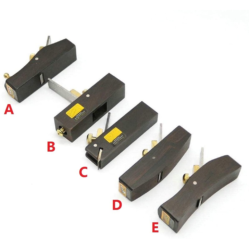MASUNN DIY Mini Hand Planes Carpentry Carpenter Ebony Joinery Woodwork