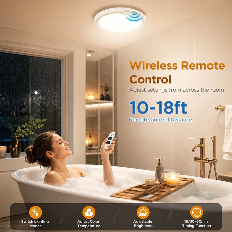 Rechargeable Ceiling Light 2 Pack, Magnetic Motion Sensor Ceiling Lights