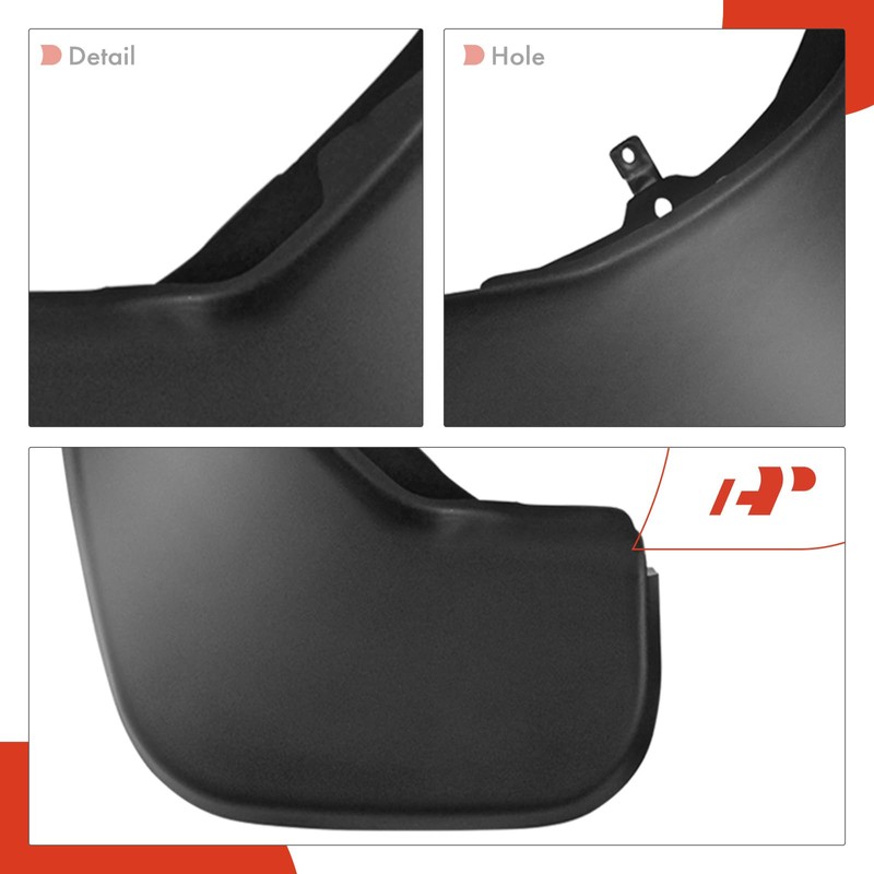 A-Premium Set of 4PCS Mud Flaps Splash Guards Mudguards Mudflaps
