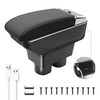 YJYWZH Car Armrest Storage Box for Nissan Versa 2007-2011 Auto