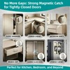 8 Pack Magnetic Cabinet Door Catch, Ultra Thin Adhesive Cabinet