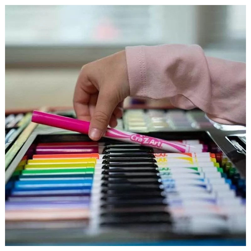 Cra-Z-Art Set De Arte Maletín Más De 150 Piezas Cra-z-art
