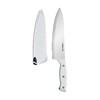 Farberware Edgekeeper Triple Riveted Chef Knife with Self-Sharpening Blade Cover,