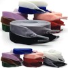 WEGOODZF Flat Wide Velvet Shoelaces: 2 Pairs 1.6CM Single Side