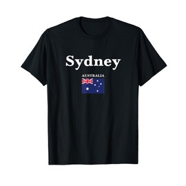 Sydney city and the flag of Australia T-Shirt