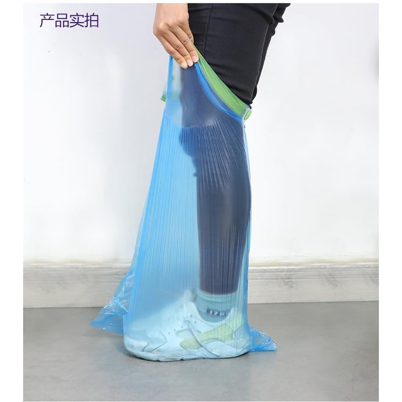 100pcs Small Tear-Free Drawstring Trash Bags 1.1 Mil Thick 4