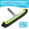 Sepetrel Upgraded Pool Brush Head for Cleaning Pool Walls,Heavy Duty
