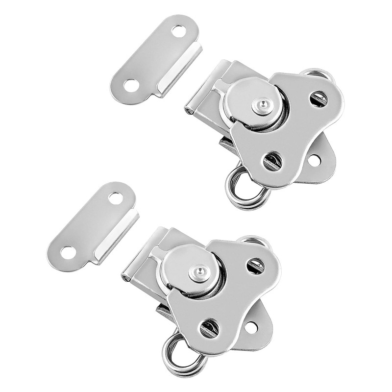 QWORK Heavy Duty Stainless Steel Latch for Flight Cases and