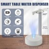 Desktop Water Bottle Dispenser,New upgrade RGB Ambient Light, Bedside Water