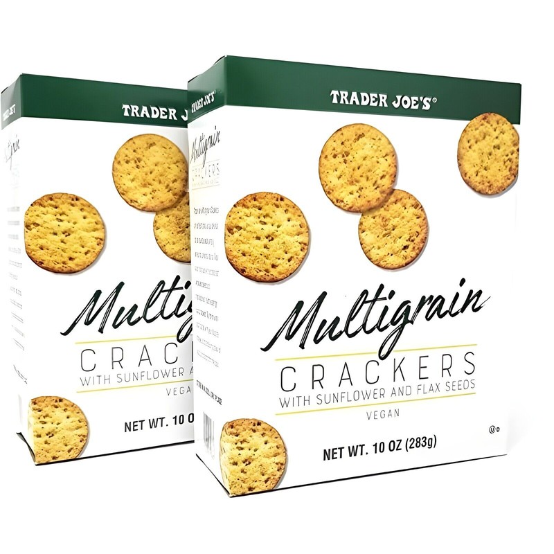 Trader Joe's 2 Packs Trader Joe's Multigrain Crackers 10 oz