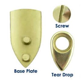 MUSICMEDIC.COM SELMER STYLE THUMB HOOK PARTS for SAXOPHONE REPAIRS (Tear Drop)