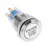 eMagTech Engine Start Switch Replacement Engine Start ON-Off Button Compatible