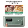 MOKKOM Electric Dough Maker with Proof Dough Function, Microcomputer Timing,