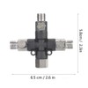 HEEPDD 1/8" Airbrush Hose Joint 3-Way Airbrush Air Hose Splitter