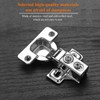 Evanda Cabinet Hinges, 2 Pack Stainless Steel Overlay Soft Close