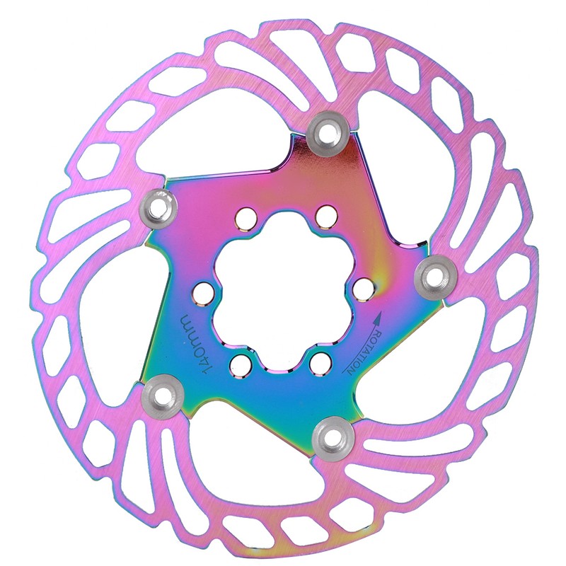 Mountain Bike Bicycle Brake Disc Floating Cooling Rotors 5 Stud
