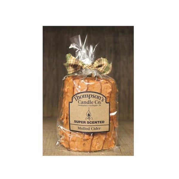 Thompson's Candle Co. Mulled Cider Pillar Candles Med.