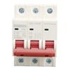 3P Miniature Circuit Breaker DIN Rail Mounted Short Circuit Protection