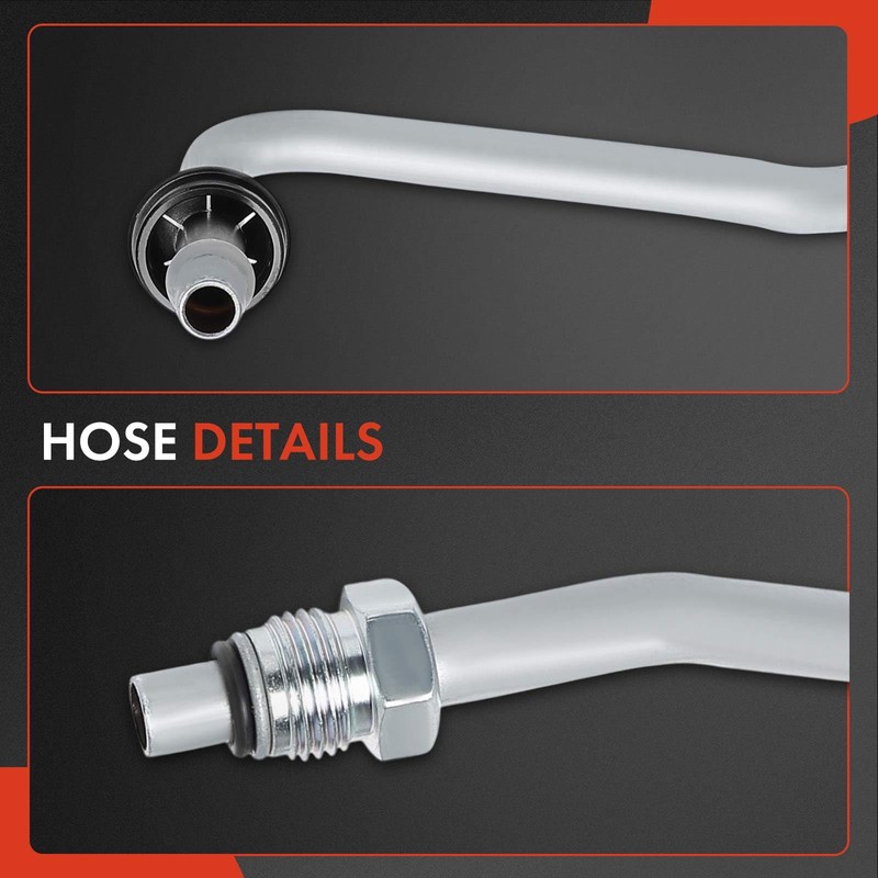 A-Premium Automatic Transmission Oil Cooler Line Hose Assembly Compatible with
