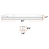 LEDVANCE 2ft Dual Selectable LED Strip Luminaire, 15/20/25/30W, 3 CCT