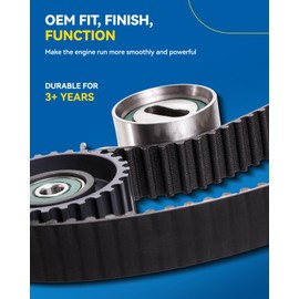 PHILTOP Timing Belt Kit for 1995-2004 Tacoma 3.4L, 1996-2000 4Runner 3.4L, 1996-1997 2001-2002 4Runner, 2000-2004 Tundra 3.4L, 1995-1998 T100 3.4L