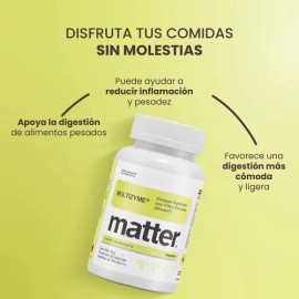 Multizyme Matter Smart Nutrients, Enzimas Digestivas Vegano N/a