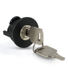 Set of 2 Lockable Socket Locks, Child Safety and Anti-Theft Protection, Socket Lock with Zinc Alloy and ABS Plastic, Includes 2 Keys