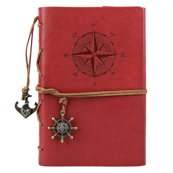 Liying Retro Sketchpad Diary Notebook Softcover DIN A5 Kraft Paper
