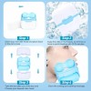Dispositivo De Belleza Porttil Ice Roller De Doble C -