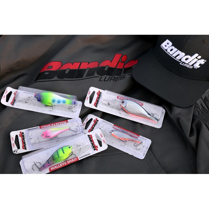 Bandit Walleye Shad - Coconut Candy - 3"