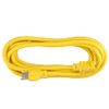 Surtek Extensión eléctrica uso extra rudo aterrizada color amarillo, 4