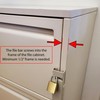 Guardianite File Cabinet Locking Bar. Fits 5 Drawer File Cabinets.