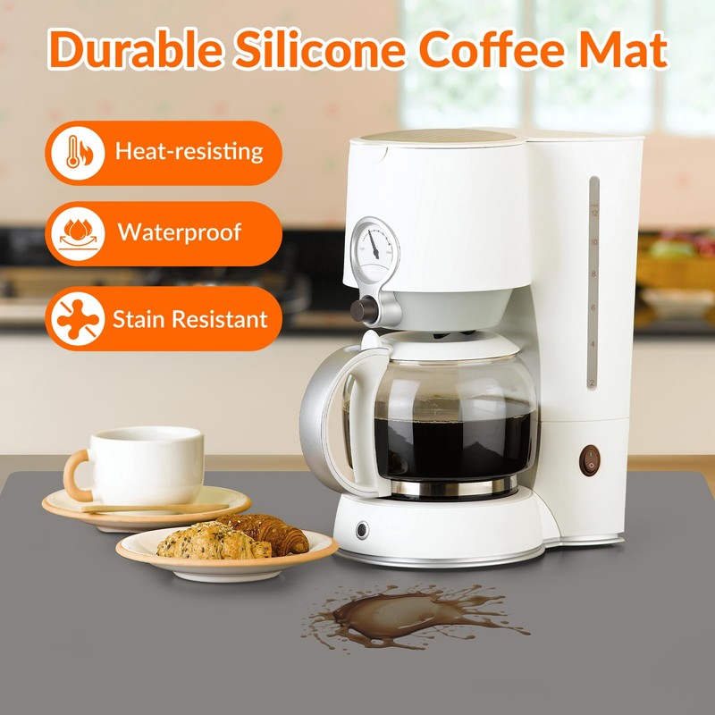 Silicone Mat for Countertop, Desk Saver Pad, Extra Large Silicone
