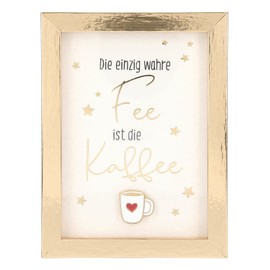 Depesche 11626-015 Photo Frame with Compliment, Small Decorative Frame with Pretty Saying, Approx. 12 x 9 x 1.9 cm, Ideal as a Gift or a Little Present
