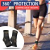CFR Copper Ankle Support Brace Foot Compression Sleeve Arthritis Tendonitis