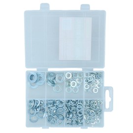 Spring and Flat Metric Assorted Washers 5mm / 6mm / 8mm / 10mm 210pc