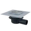 Floor Drain Horizontal 62 L/min Shower Drain Bathroom Drain Stainless