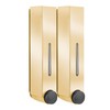 Liquid Soap Dispenser Wall Mount, 2 Chamber Bathroom Shower Pump