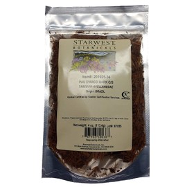 Pau D'Arco Bark C/S Wildcrafted - 4 Oz (113 G) - Starwest Botanicals