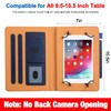 9.5-10.5 inch Tablet Case, Universal Protective Cover Stand Folio Case